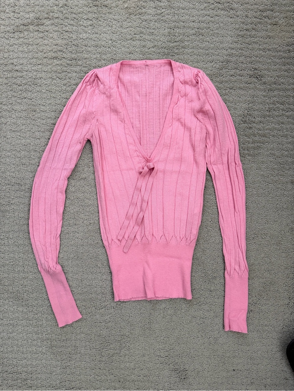 N21 Pink Ribbed Silk blend Women’s Sweater 38